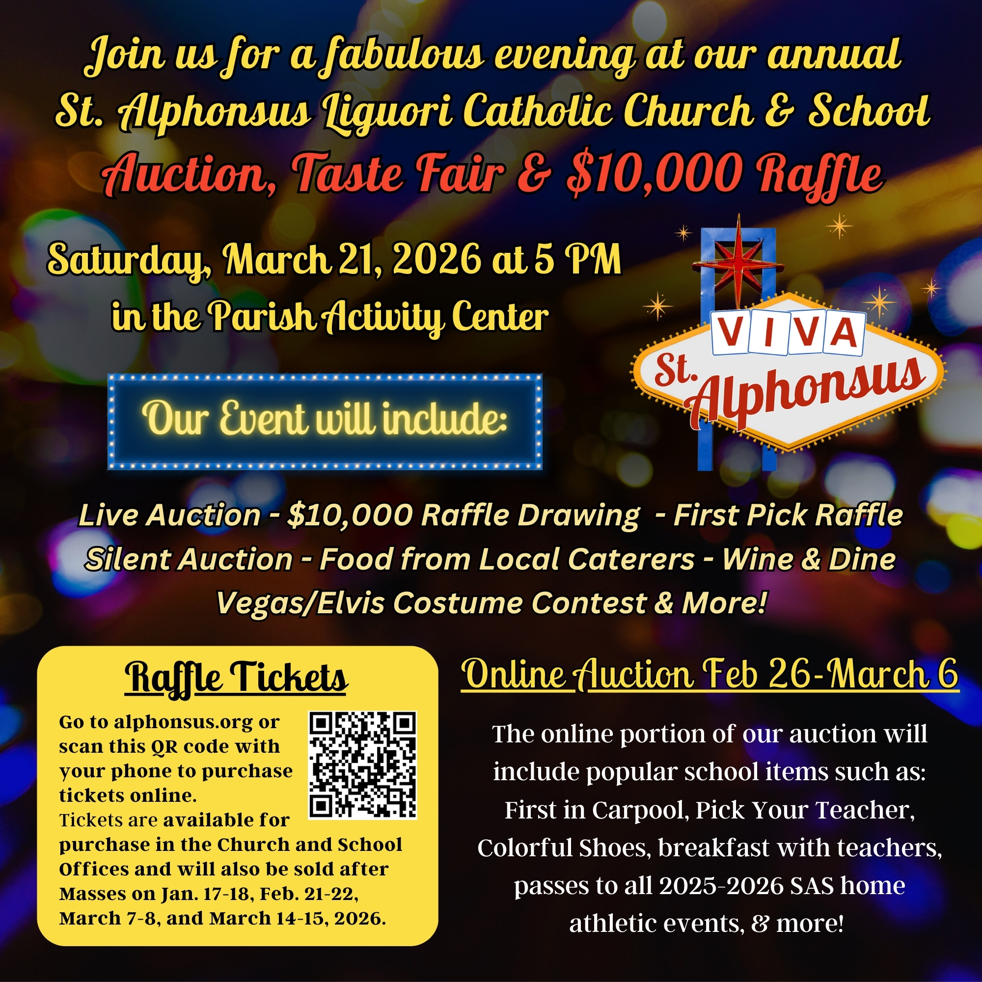 Auction $10K Raffle Tickets